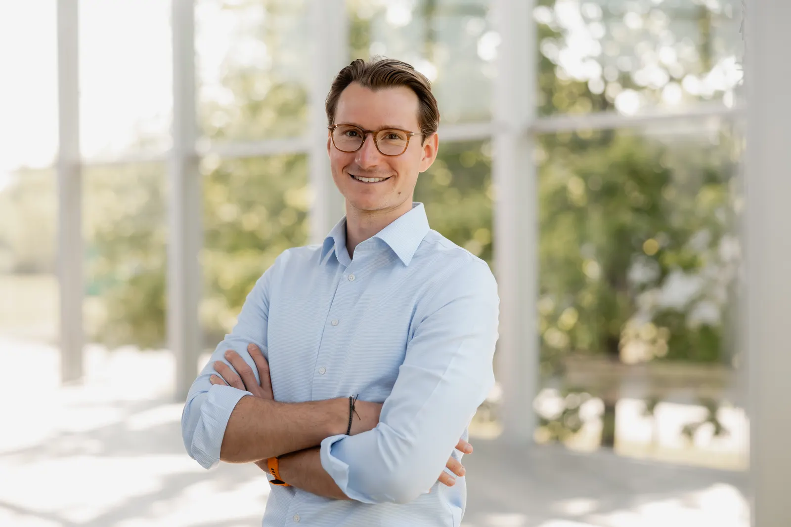 Vincent Hendricks, arms crossed, smiling
